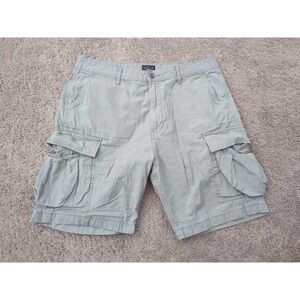 Levi's‎ Strauss Cargo Shorts Mens 36 Gray Inseam: 7.5" Casual Outdoor